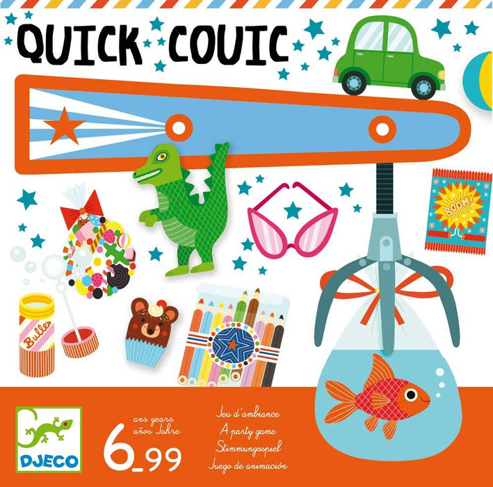 Familienspiel Quick Couic von Djeco bei Pilzessin - pilzessono.shop - zauberhafte Kinderdinge