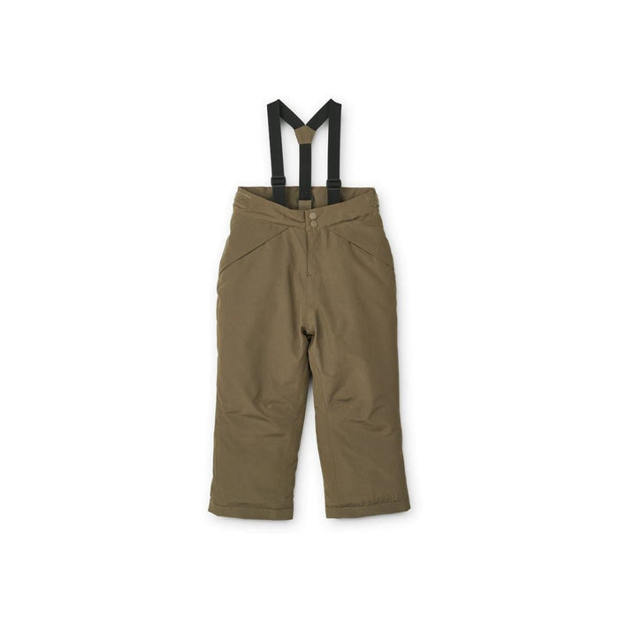 Fenja Schneehosen in khaki von Liewood ♡ - pilzessono.shop - zauberhafte Kinderdinge
