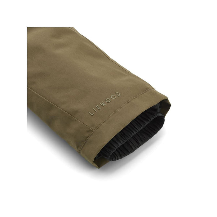 Fenja Schneehosen in khaki von Liewood ♡ - pilzessono.shop - zauberhafte Kinderdinge