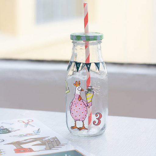 Fensterbilder "Schulanfang" von Krima & Isa - pilzessono.shop - zauberhafte Kinderdinge