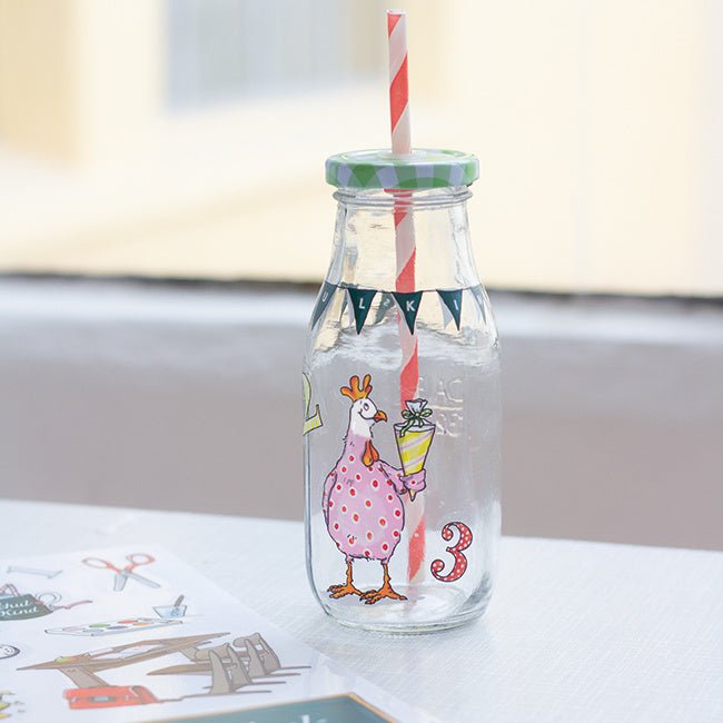 Fensterbilder "Schulanfang" von Krima & Isa - pilzessono.shop - zauberhafte Kinderdinge