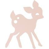 Ferm Living Wandlampe my deer in rosa - pilzessono.shop - zauberhafte Kinderdinge