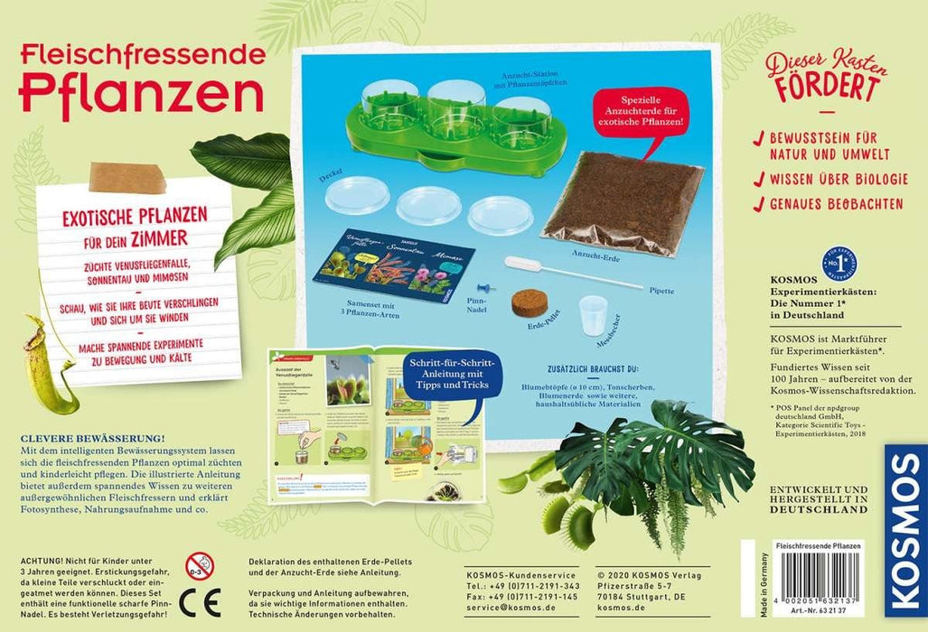 Fleischfressende Pflanzen - pilzessono.shop - zauberhafte Kinderdinge
