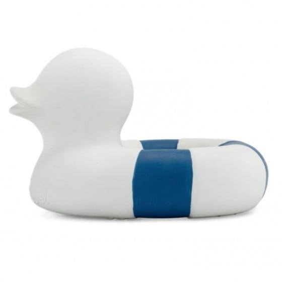 Flo the Floatie in weiß mit dunkelblau ♥ - pilzessono.shop - zauberhafte Kinderdinge