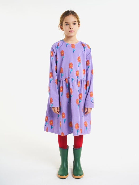 ♡ Flowers all over woven dress von Bobo Choses - pilzessono.shop - zauberhafte Kinderdinge
