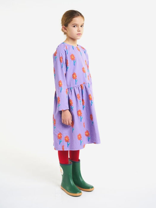 ♡ Flowers all over woven dress von Bobo Choses - pilzessono.shop - zauberhafte Kinderdinge