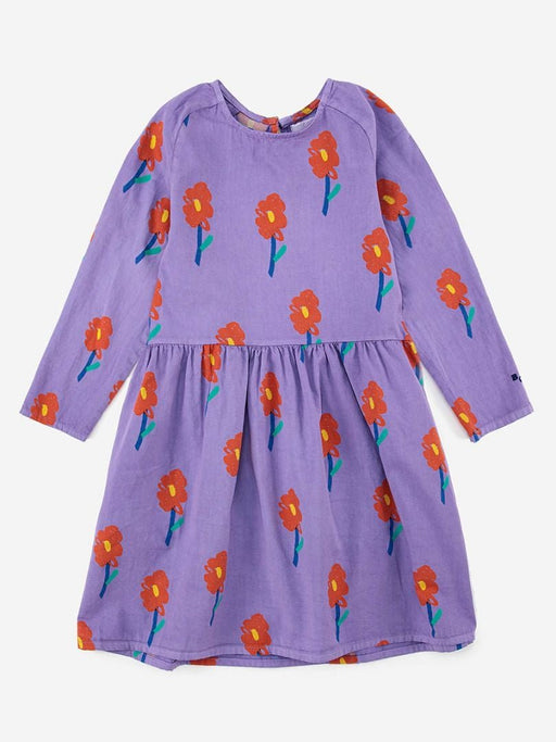 ♡ Flowers all over woven dress von Bobo Choses - pilzessono.shop - zauberhafte Kinderdinge