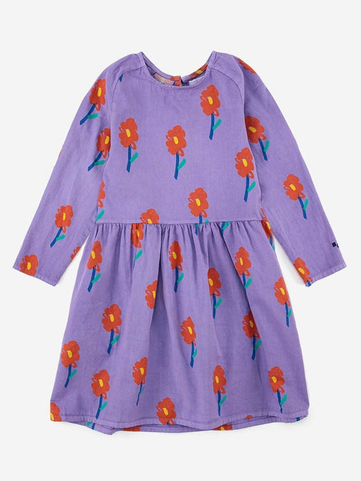 ♡ Flowers all over woven dress von Bobo Choses - pilzessono.shop - zauberhafte Kinderdinge
