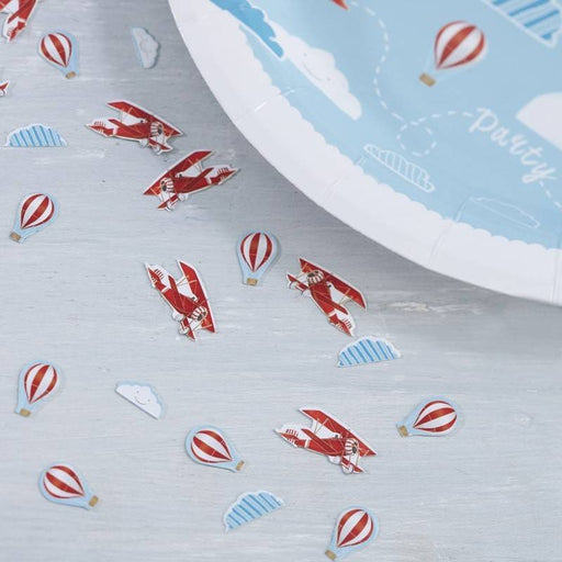 Flugzeug Confetti von Ginger Ray - pilzessono.shop - zauberhafte Kinderdinge
