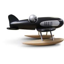 Flugzeug schwarz - pilzessono.shop - zauberhafte Kinderdinge