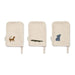 Francisco Washcloth 3-Pack All together / Sandy - pilzessono.shop - zauberhafte Kinderdinge