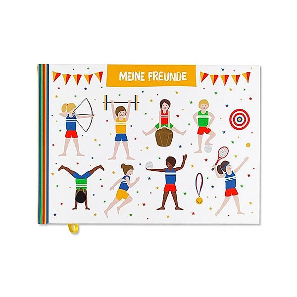Freundebuch "Meine Freunde" - pilzessono.shop - zauberhafte Kinderdinge