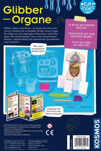 Fun Science Glibber-Organe - pilzessono.shop - zauberhafte Kinderdinge