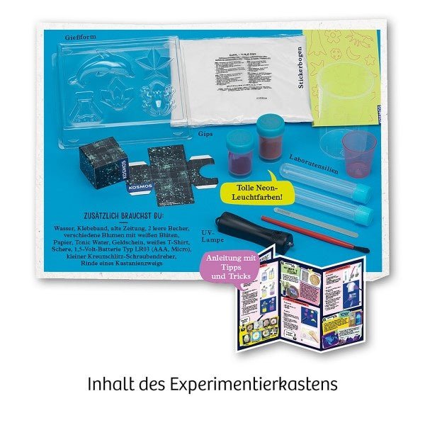 Fun Science Neon-Leuchten - pilzessono.shop - zauberhafte Kinderdinge