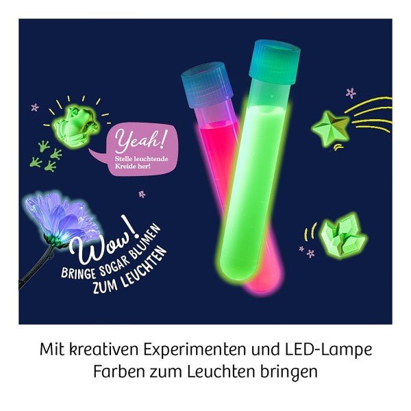 Fun Science Neon-Leuchten - pilzessono.shop - zauberhafte Kinderdinge