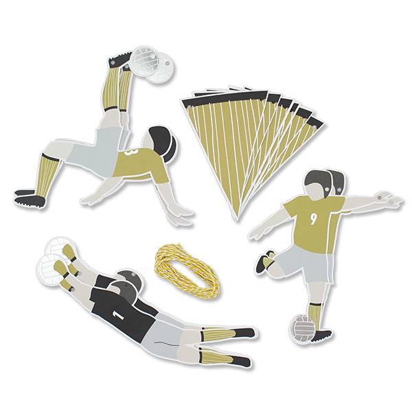 Fußball Girlande von Ava & Yves bei Pilzessin - pilzessono.shop