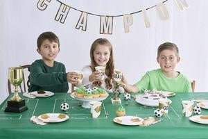 Fußball Partyteller von Talking Tables - pilzessono.shop - zauberhafte Kinderdinge