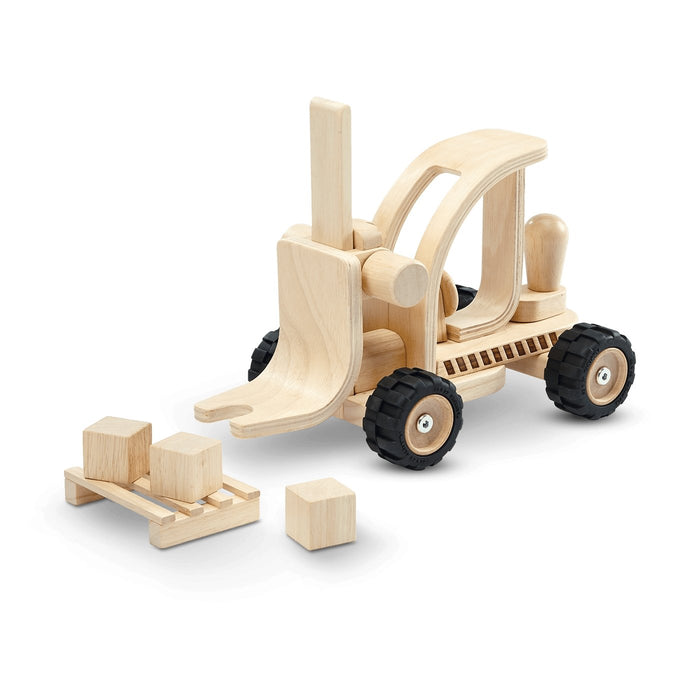 Gabelstapler Forklift von PlanToys ★ - pilzessono.shop - zauberhafte Kinderdinge