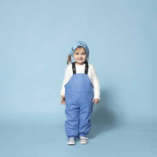 gefütterte Latzhose PRINCE OF FOXES in blau von GOSOAKY ♥ - pilzessono.shop - zauberhafte Kinderdinge