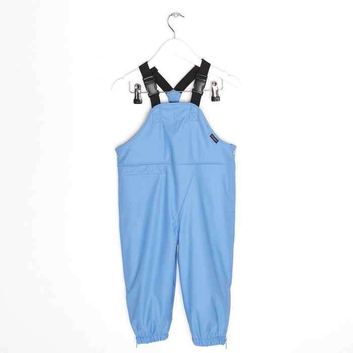 gefütterte Latzhose PRINCE OF FOXES in blau von GOSOAKY ♥ - pilzessono.shop - zauberhafte Kinderdinge