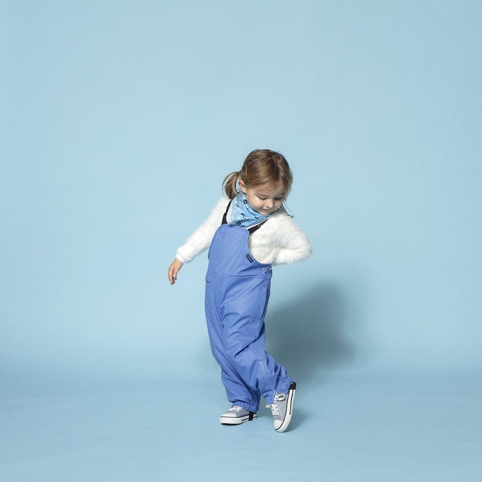 gefütterte Latzhose PRINCE OF FOXES in blau von GOSOAKY ♥ - pilzessono.shop - zauberhafte Kinderdinge