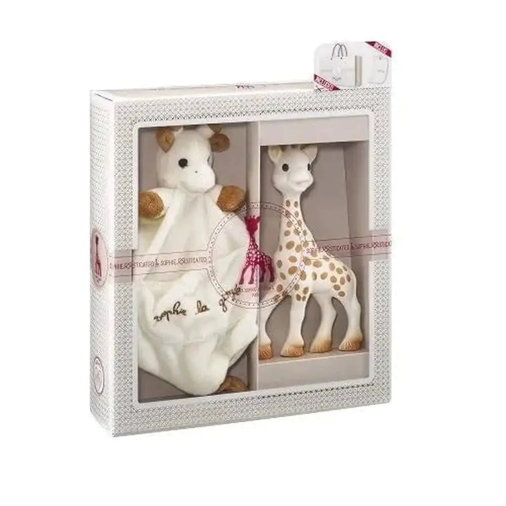 Geschenkset II Sophie la Girafe - pilzessono.shop - zauberhafte Kinderdinge
