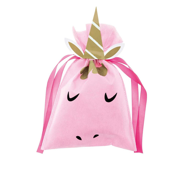 ⋙ Geschenktüte klein Einhorn rosa von Rico Design ♡ - pilzessono.shop - zauberhafte Kinderdinge