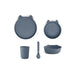 ⋙ Geschirrset | Hase blau von Liewood ♥ - pilzessono.shop - zauberhafte Kinderdinge