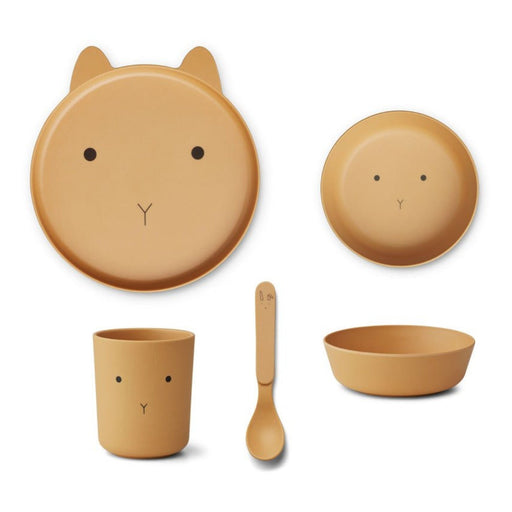 ⋙ Geschirrset | Hase yellow mellow von Liewood ♥ - pilzessono.shop - zauberhafte Kinderdinge