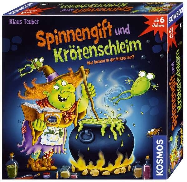 Gesellschaftsspiel Spinnengift und Krötenschleim - pilzessono.shop