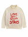 Gestrickter Pullover Love von Mini Rodini - pilzessono.shop - zauberhafte Kinderdinge