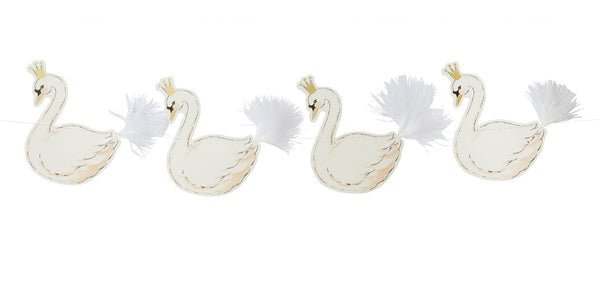 Girlande Schwan von Talking Tables bei Pilzessin - pilzessono.shop