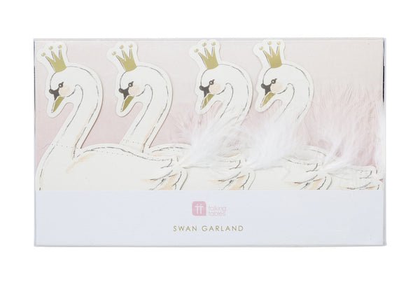 Girlande Schwan von Talking Tables bei Pilzessin - pilzessono.shop