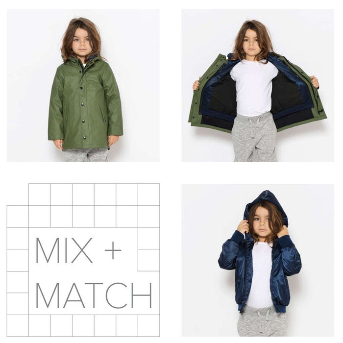 Gosoaky Snake Pit in olive - pilzessono.shop - zauberhafte Kinderdinge