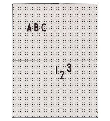 Graues Messageboard A4 von Design Letters - pilzessono.shop - zauberhafte Kinderdinge