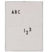 Graues Messageboard A4 von Design Letters - pilzessono.shop - zauberhafte Kinderdinge
