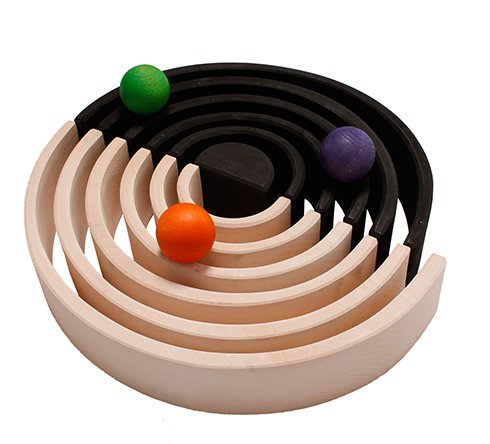 Grimm´s 12teiliger Regenbogen monochrom - pilzessono.shop - zauberhafte Kinderdinge