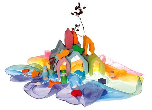 Grimm´s blaue Grotte - pilzessono.shop - zauberhafte Kinderdinge