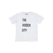 Gro T-Shirt weiß The hidden city - pilzessono.shop - zauberhafte Kinderdinge