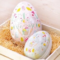 Große Papp - Ostereier von Krima & Isa - pilzessono.shop - zauberhafte Kinderdinge