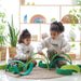 großer Regenbogen Waldgrün - pilzessono.shop - zauberhafte Kinderdinge