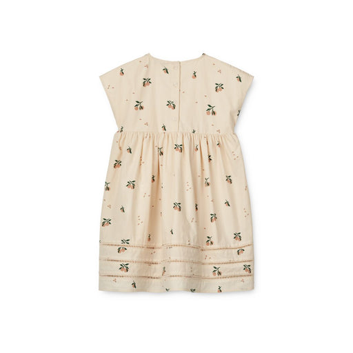 Gudrun Popelinekleid in peach / sea shell von Liewood - pilzessono.shop - zauberhafte Kinderdinge