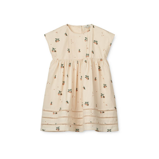 Gudrun Popelinekleid in peach / sea shell von Liewood - pilzessono.shop - zauberhafte Kinderdinge