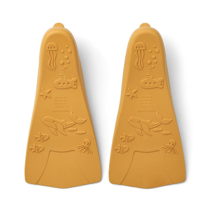 Gustav Flossen in Yellow mellow - pilzessono.shop - zauberhafte Kinderdinge
