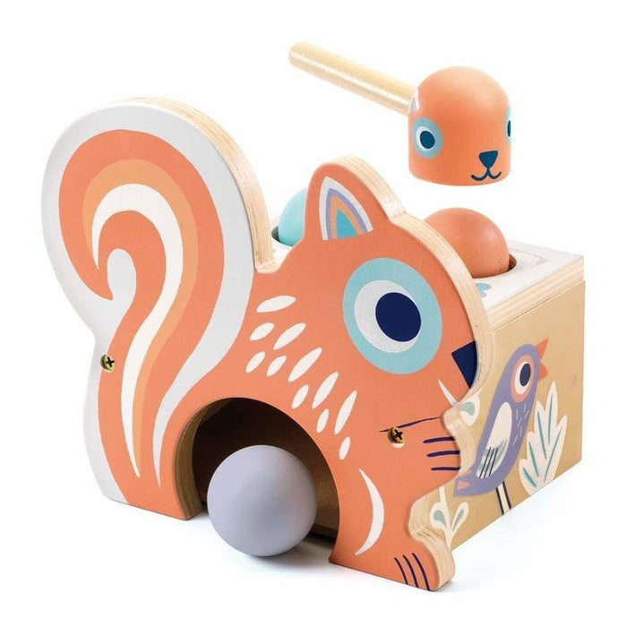 Hammerspiel Baby Nut von Djeco 18m+ ♥ - pilzessono.shop - zauberhafte Kinderdinge
