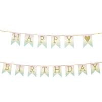 Happy Birthday Girlande von Talking Tables - pilzessono.shop - zauberhafte Kinderdinge