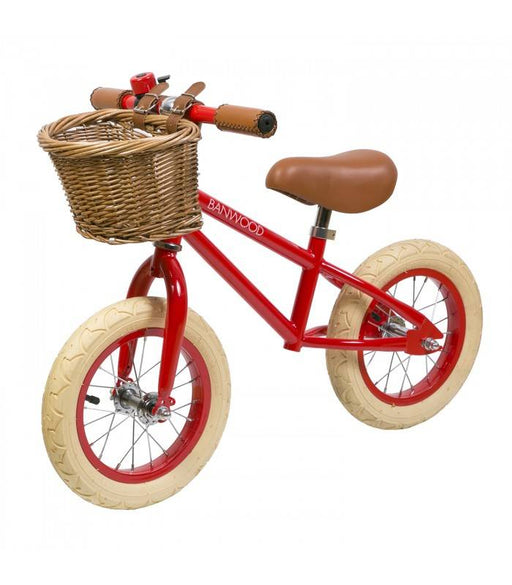 Holland-Laufrad mit Korb und Klingel - pilzessono.shop - zauberhafte Kinderdinge