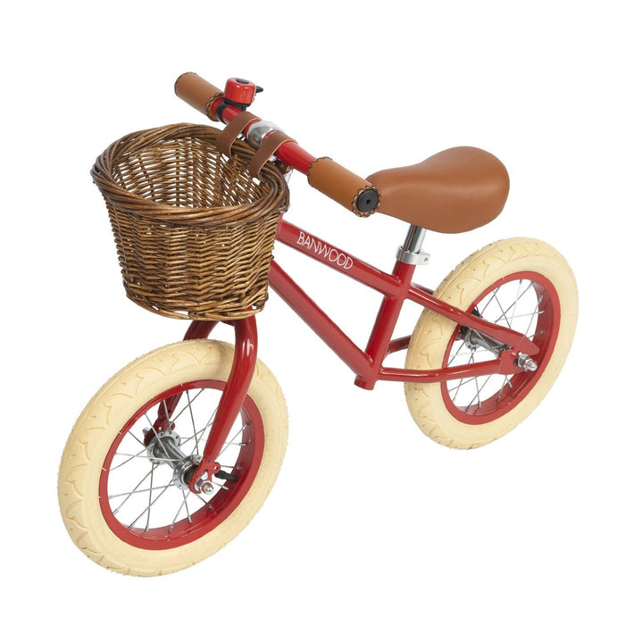 Holland-Laufrad mit Korb und Klingel - pilzessono.shop - zauberhafte Kinderdinge