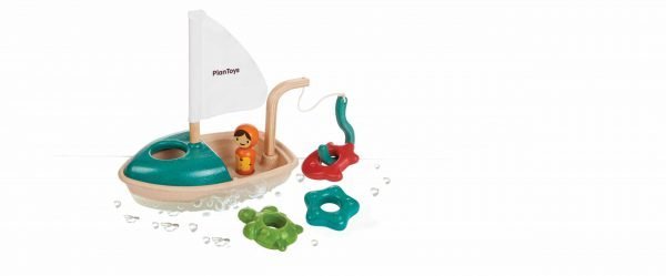Holz Boot | Activity Boat von PlanToys ★ - pilzessono.shop - zauberhafte Kinderdinge