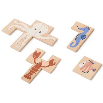 Holzpuzzle Meerestiere - pilzessono.shop - zauberhafte Kinderdinge